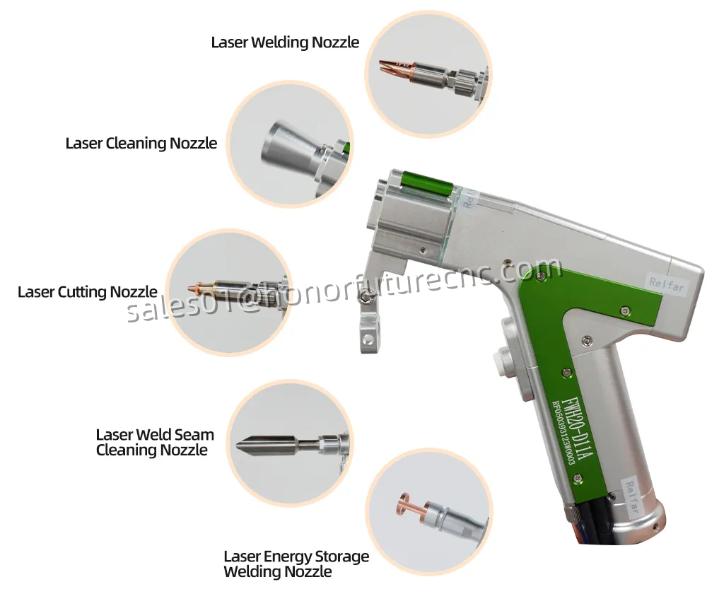 Industrial Laser Cleaner Price - 5 in 1 Handheld Industrial Battery