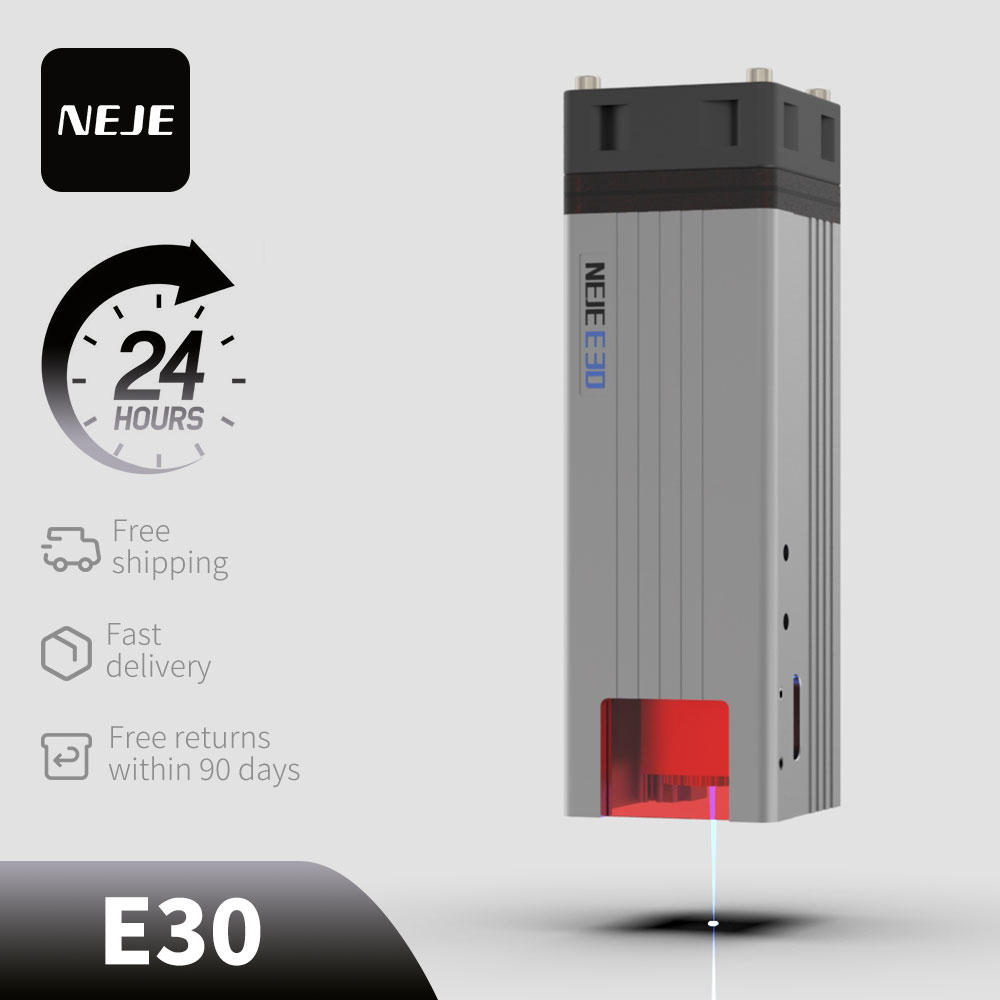Industrial Acrylic Laser Cutter - NEJE E30 High Power 450nm Laser