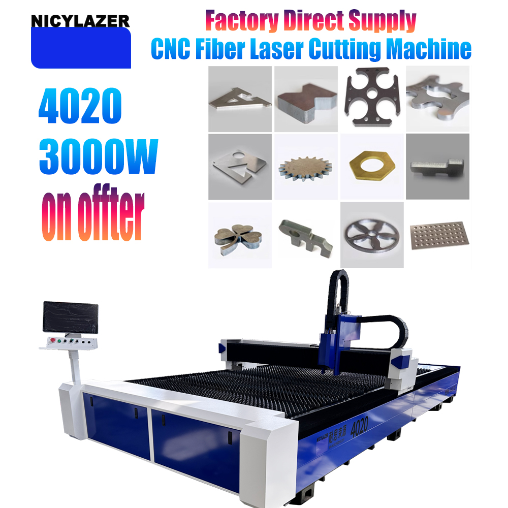 Industrial Laser For Sale - NICYLAZER CNC 3000W 4020 Fiber Laser