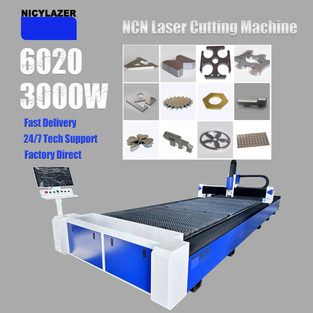 Industrial Laser For Sale - CNC 3000W 6020 Fiber Laser Cutting