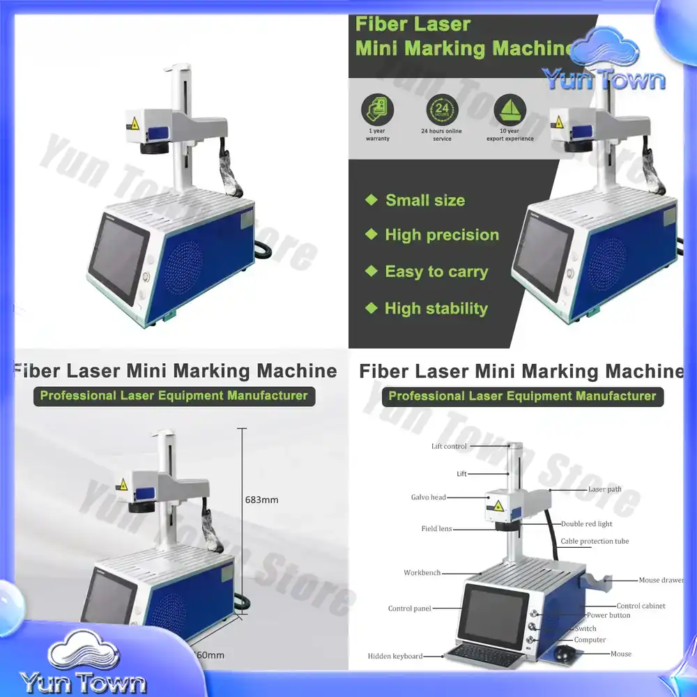 Industrial Laser Marking Machine - Fiber Laser Marking Machine 100W for