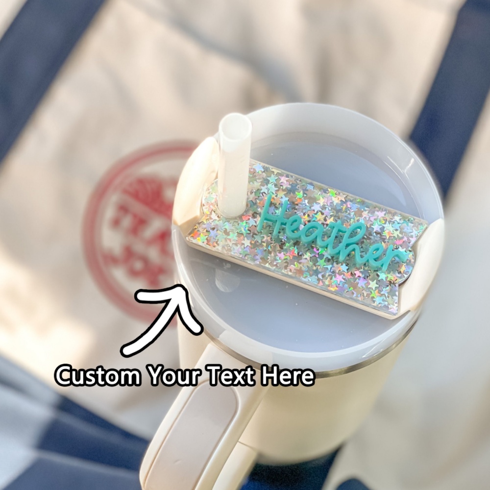 Industrial Laser Marker - 1PC Custom PMMA Cup Charm -