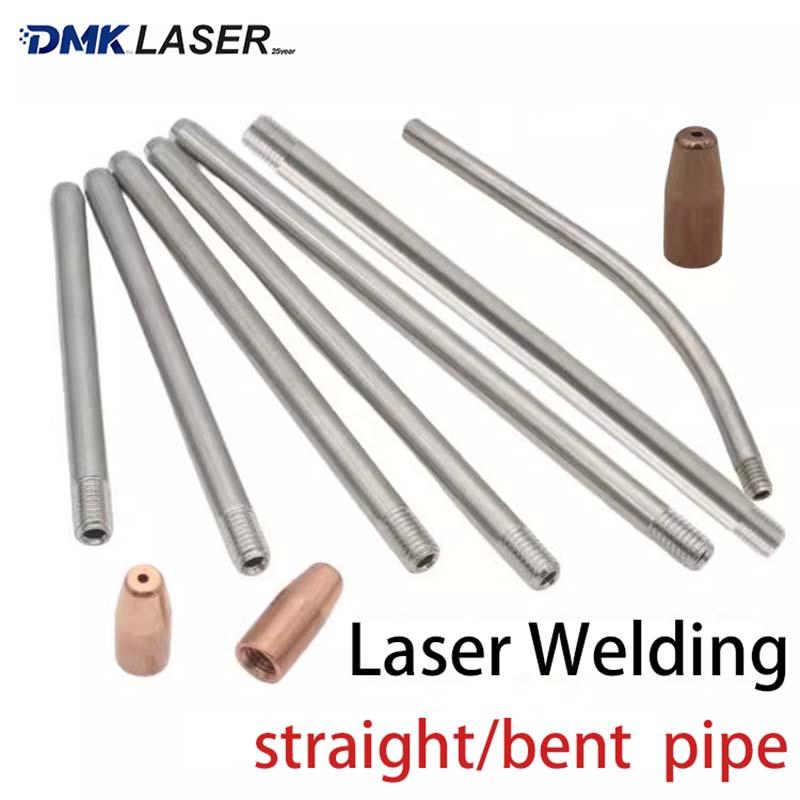 Industrial Laser Welding Gun - Laser Welding Wire Feeding Tip Straight