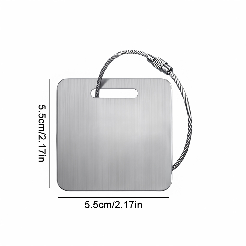Custom Name Luggage Tag Laser  - Industrial Laser Marker ulasan dan harga