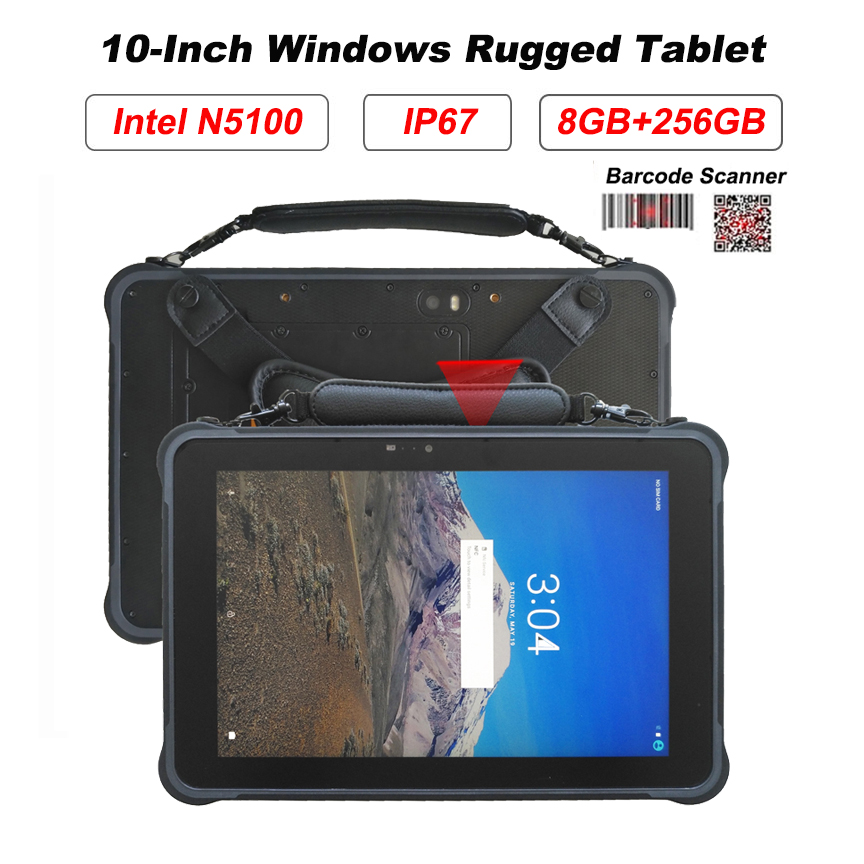10-Inch Windows Rugged Tablet  - Industrial Laser Scanner ulasan dan harga