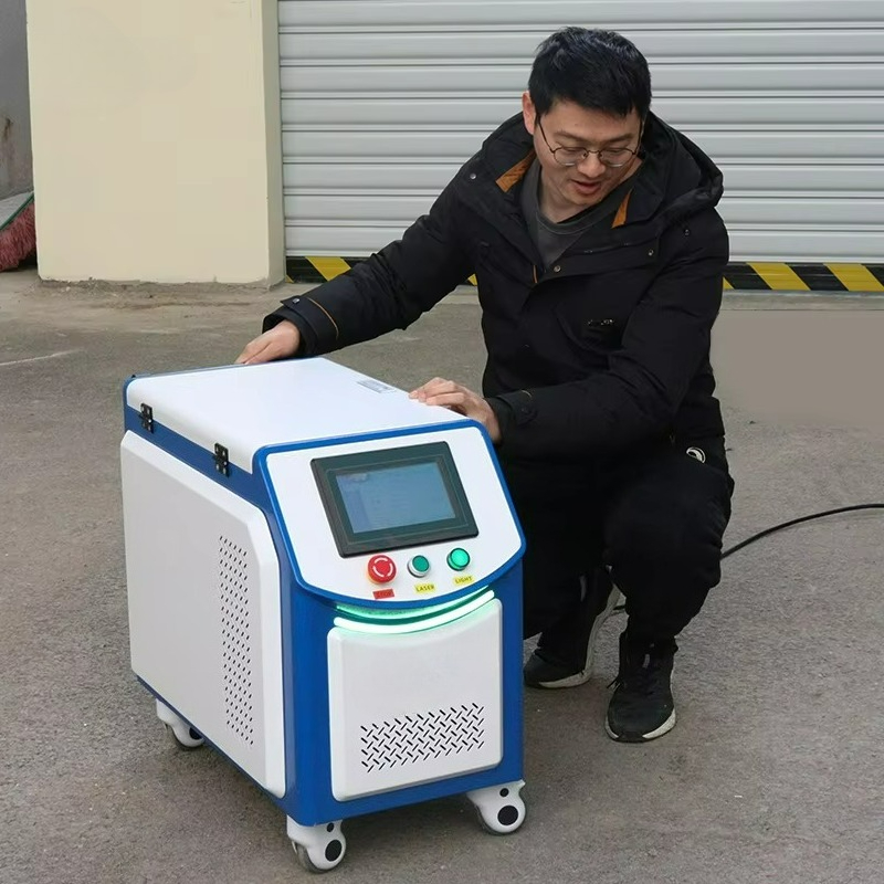 SWT 200W 300W Portable Pulsed  - Industrial Laser Cleaning Equipment ulasan dan harga