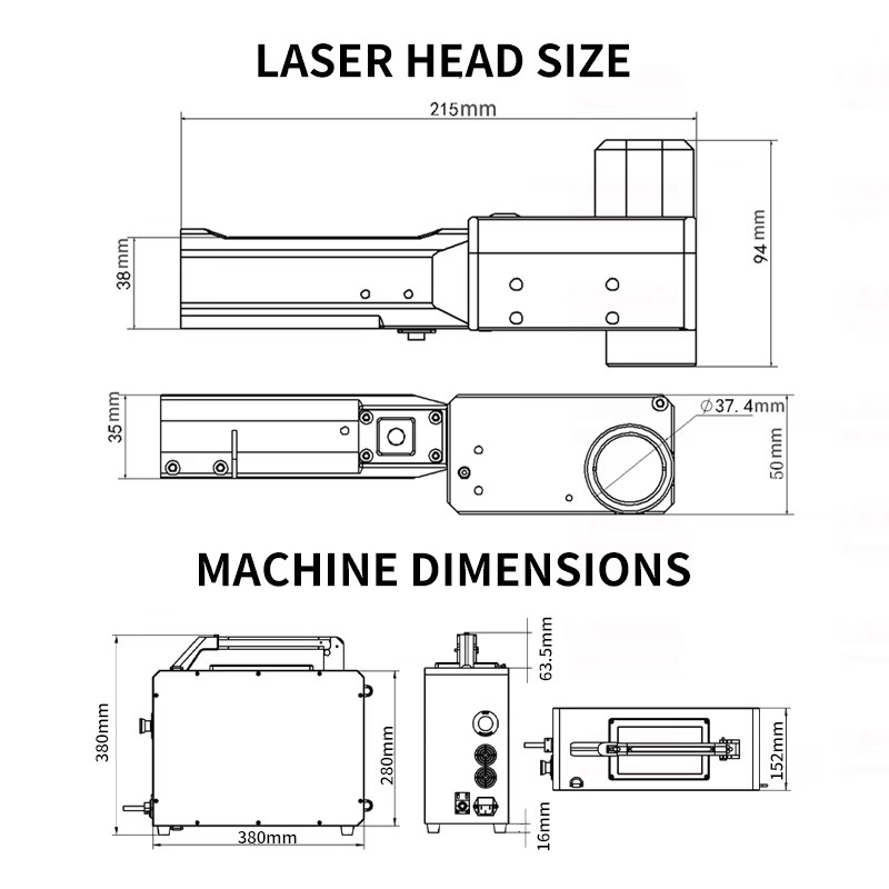 Backpack Portable Type Handhel - Industrial Laser Cleaner Price ulasan dan harga