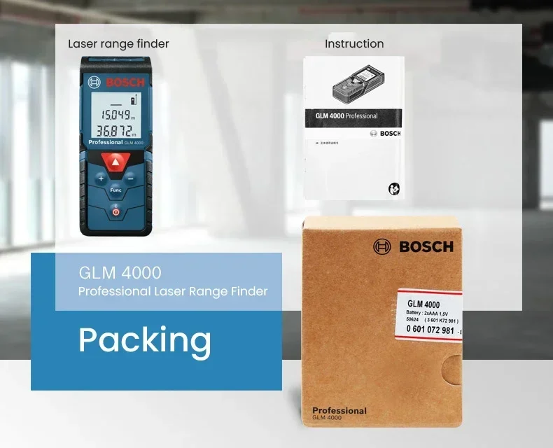 BOSCH GLM 4000 Laser Range Fin - Industrial Laser Drill ulasan dan harga