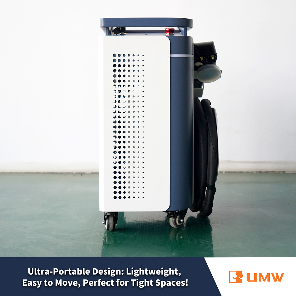 UMW Air-Cooled Pulsed Laser Cl - Industrial Laser Cleaning Equipment ulasan dan harga