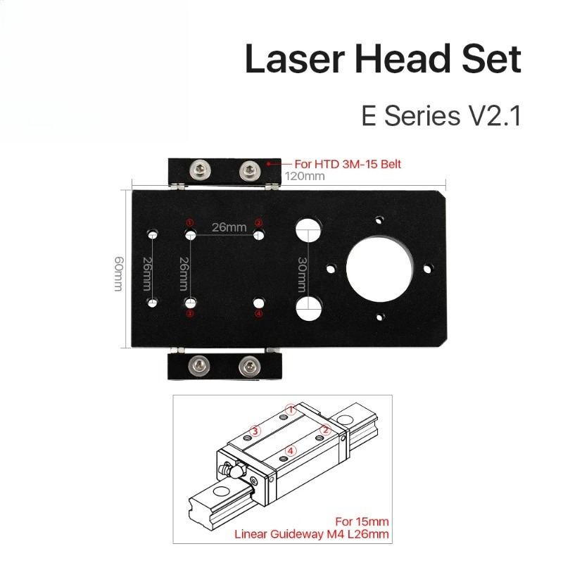 Cloudray E Series CO2 Head Set - Co2 Laser Mirror ulasan dan harga
