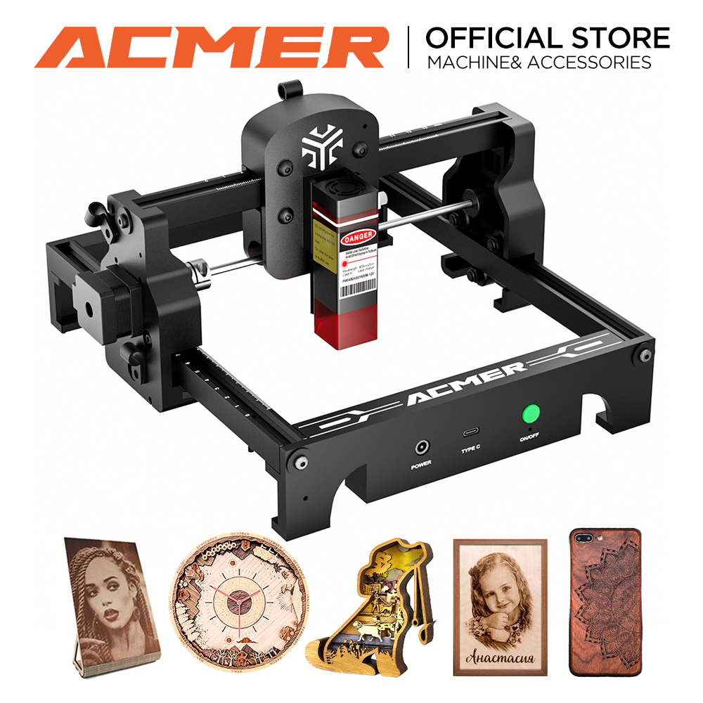ACMER S1 Laser Engraving 6W/3. - Industrial Acrylic Laser Cutter ulasan dan harga