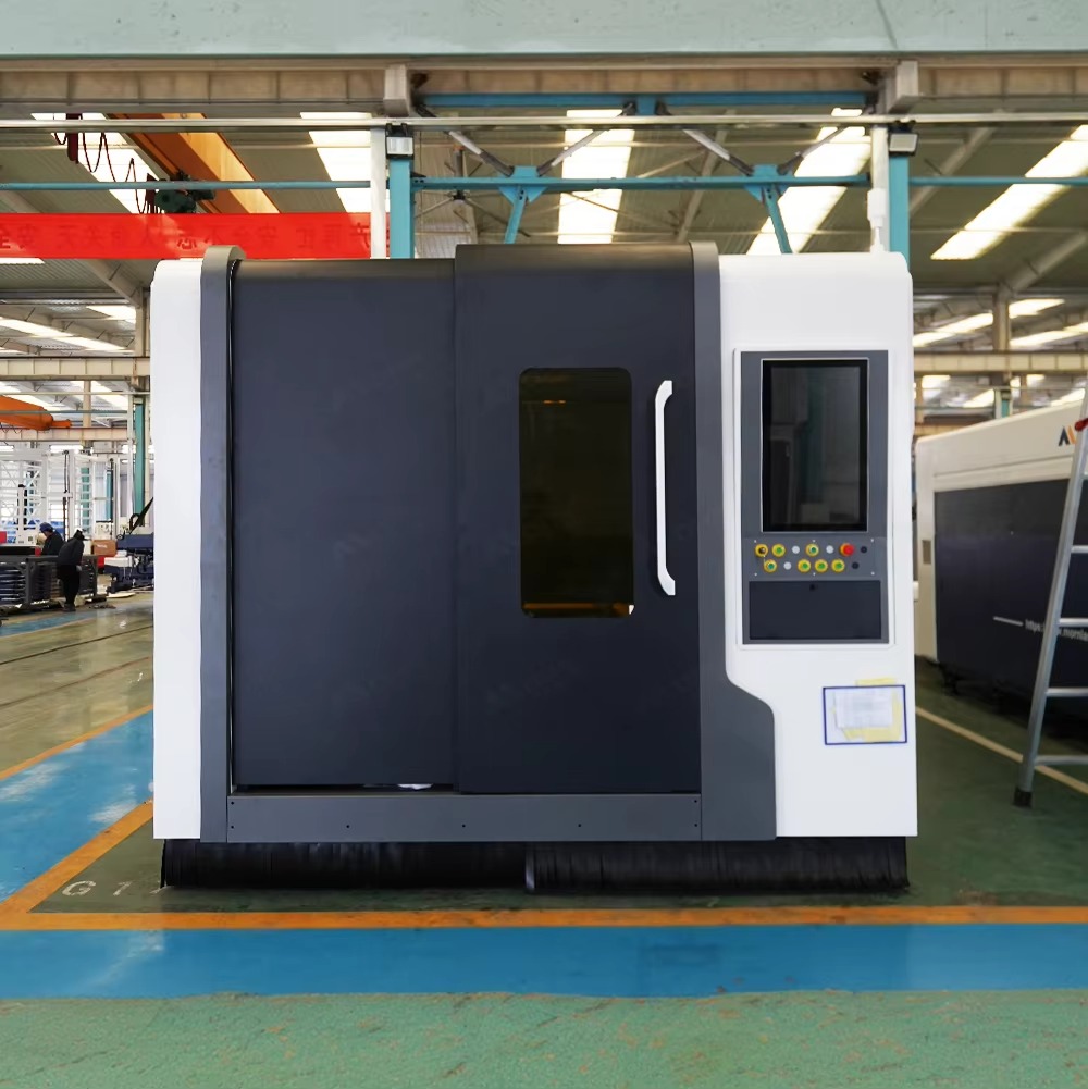 12kw 20kw Enclosed Metal Laser - Industrial Laser Metal Cutting Machine ulasan dan harga