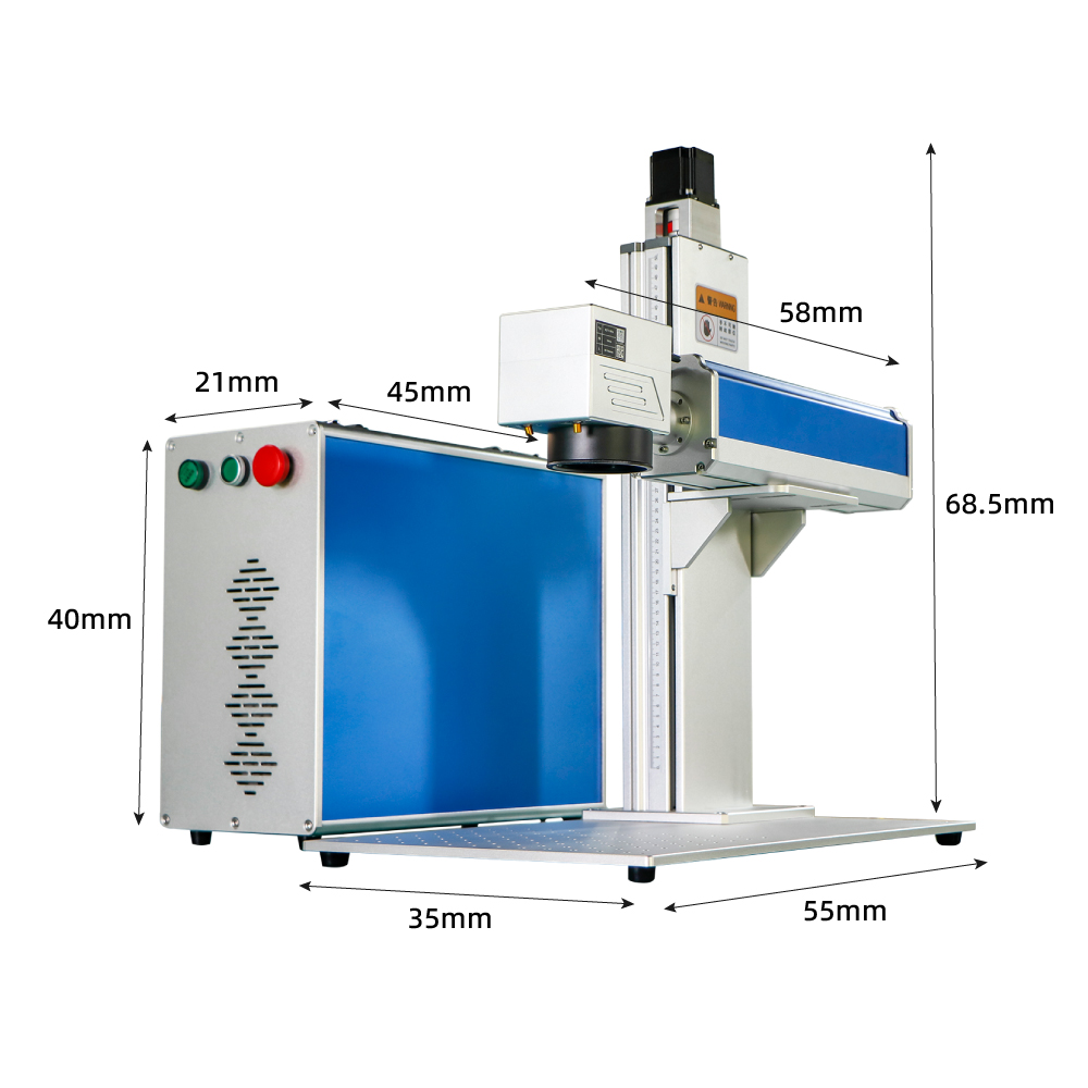 Raycus Fiber Laser Engraver Ma - Industrial Laser Marking Machine ulasan dan harga