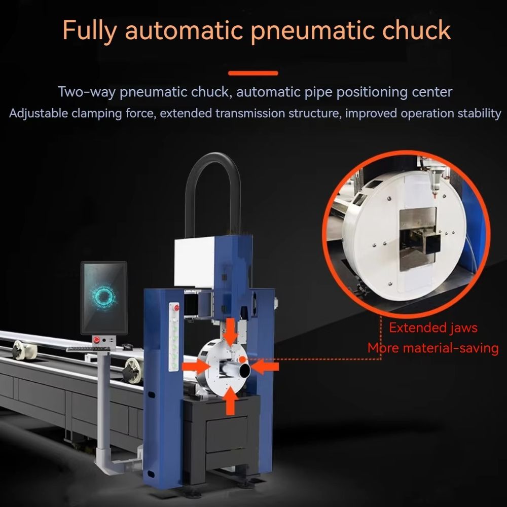 Metal Tube Fiber Laser Cutting - Industrial Laser Metal Cutting Machine ulasan dan harga