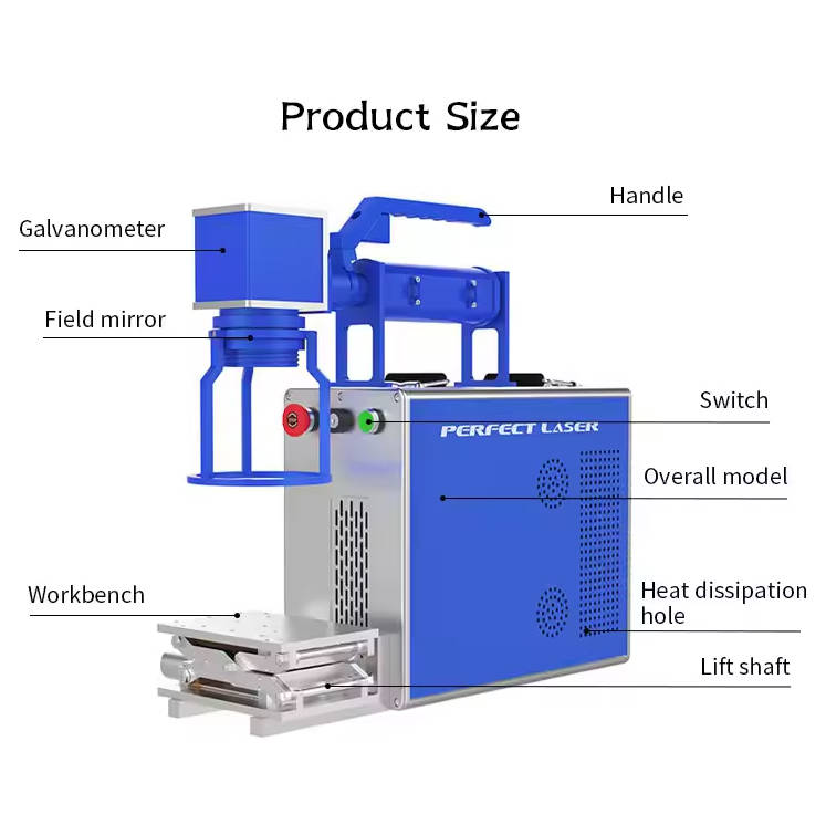 20W/30W/50W S4 Fiber Laser Mar - Industrial Laser Marking Machine ulasan dan harga