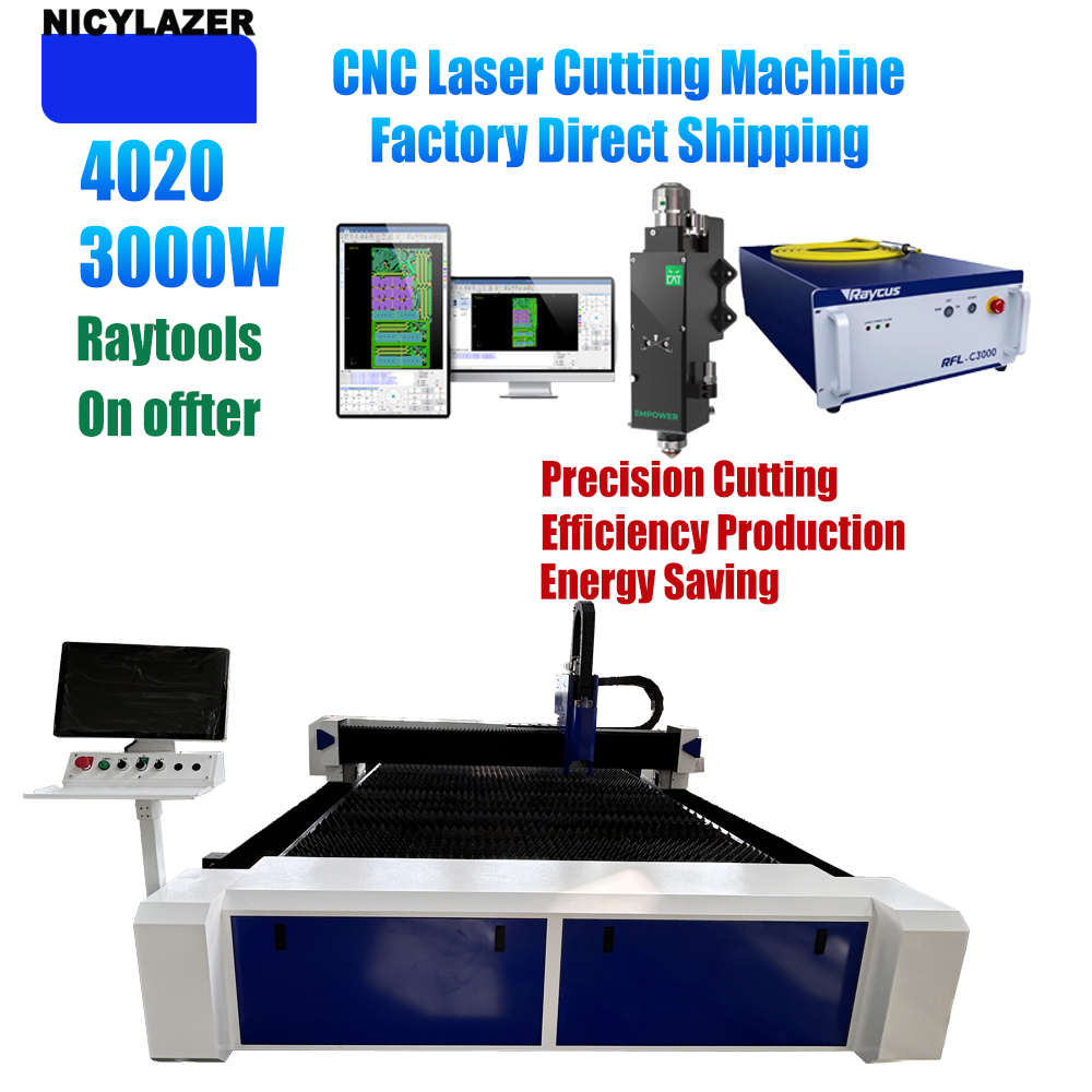NICYLAZER CNC 3000W 4020 Fiber - Industrial Laser For Sale ulasan dan harga