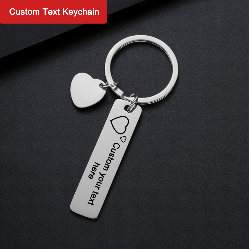 Custom Text Keychain Personali - Industrial Laser Marker ulasan dan harga