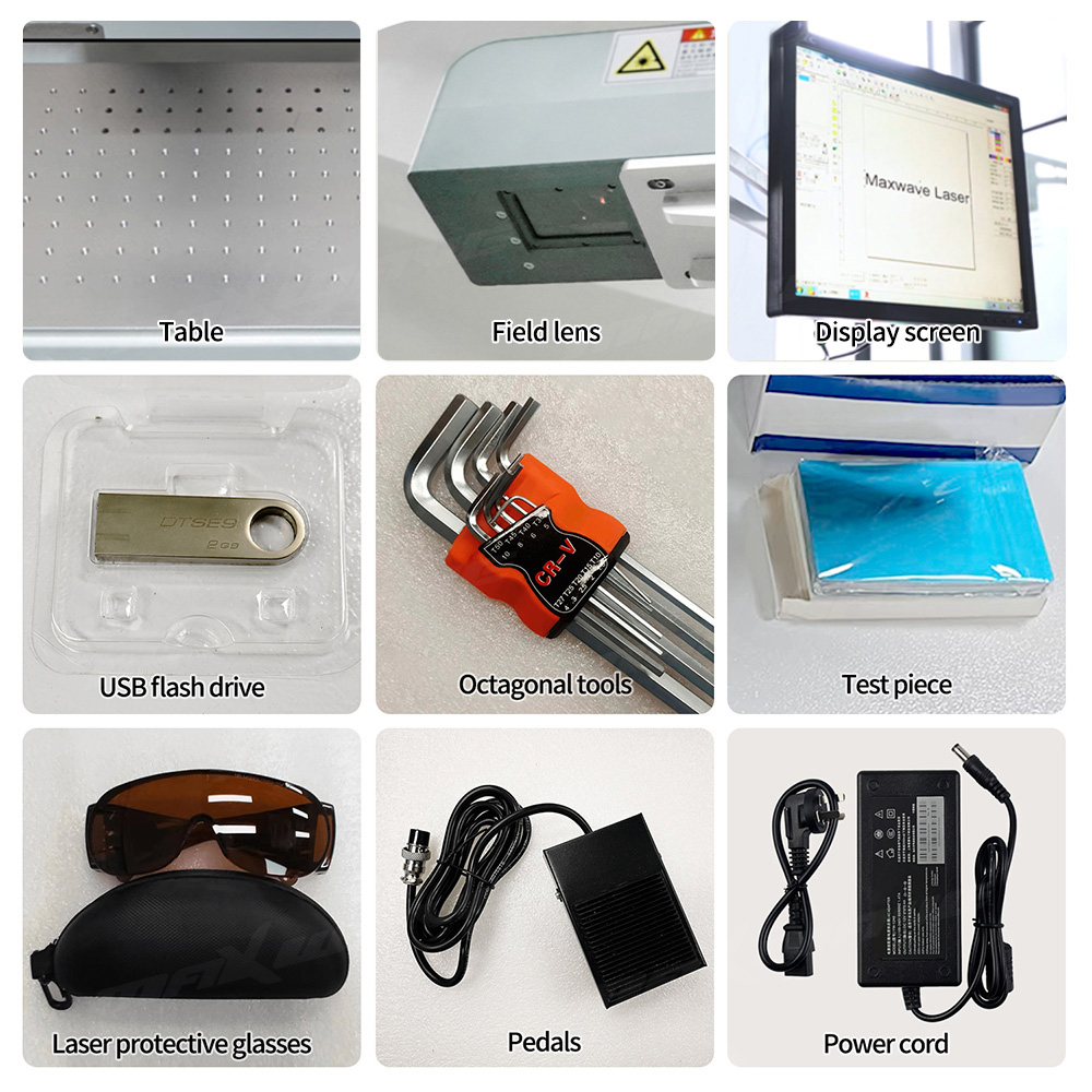 Maxwave 100W 3D Laser Marking  - Industrial Laser Marking Machine ulasan dan harga