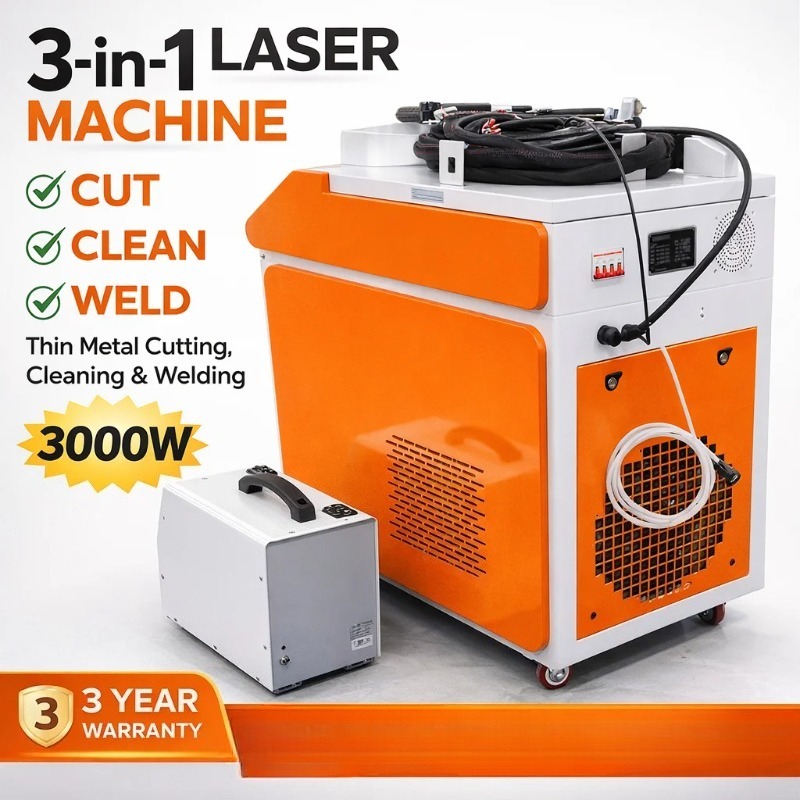 Welding Machine 3 in 1 Laser C - Industrial Laser Welding Tool ulasan dan harga