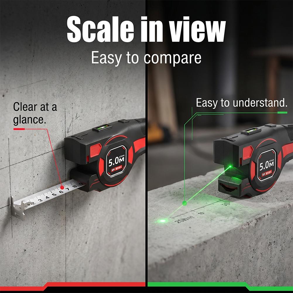 2 in 1 Laser Distance Meter St - Industrial Laser Distance Sensor ulasan dan harga