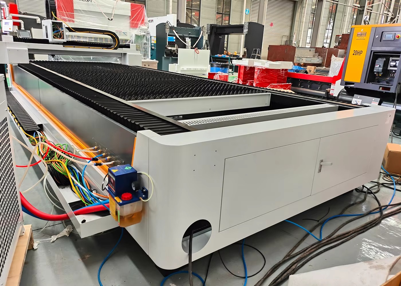 High Quality 6kW Industrial Cn - Industrial Laser Metal Cutting Machine ulasan dan harga