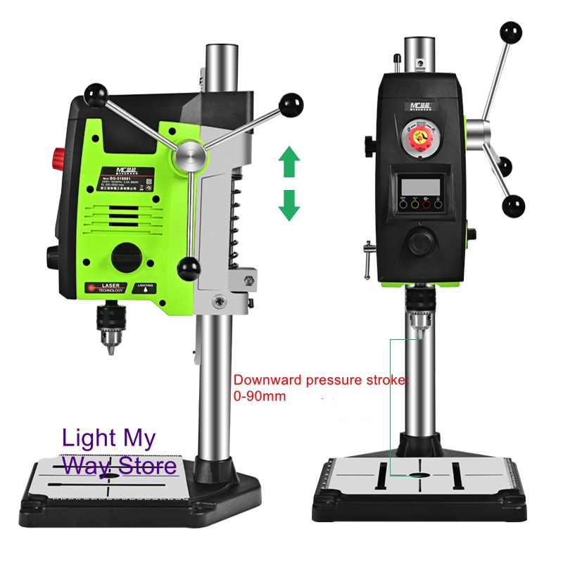 Mini strong table drill digita - Industrial Laser Drill ulasan dan harga