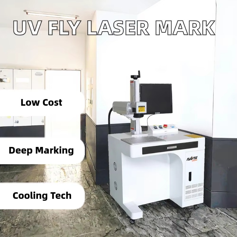 New Arrival UV Fly Laser Marki - Industrial Laser Marking Machine ulasan dan harga