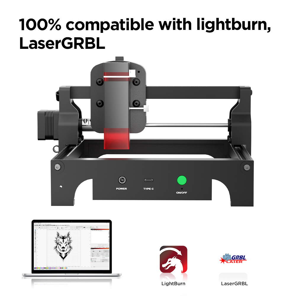 5.5W Mini Laser Engraving Cutt - Industrial Acrylic Laser Cutter ulasan dan harga