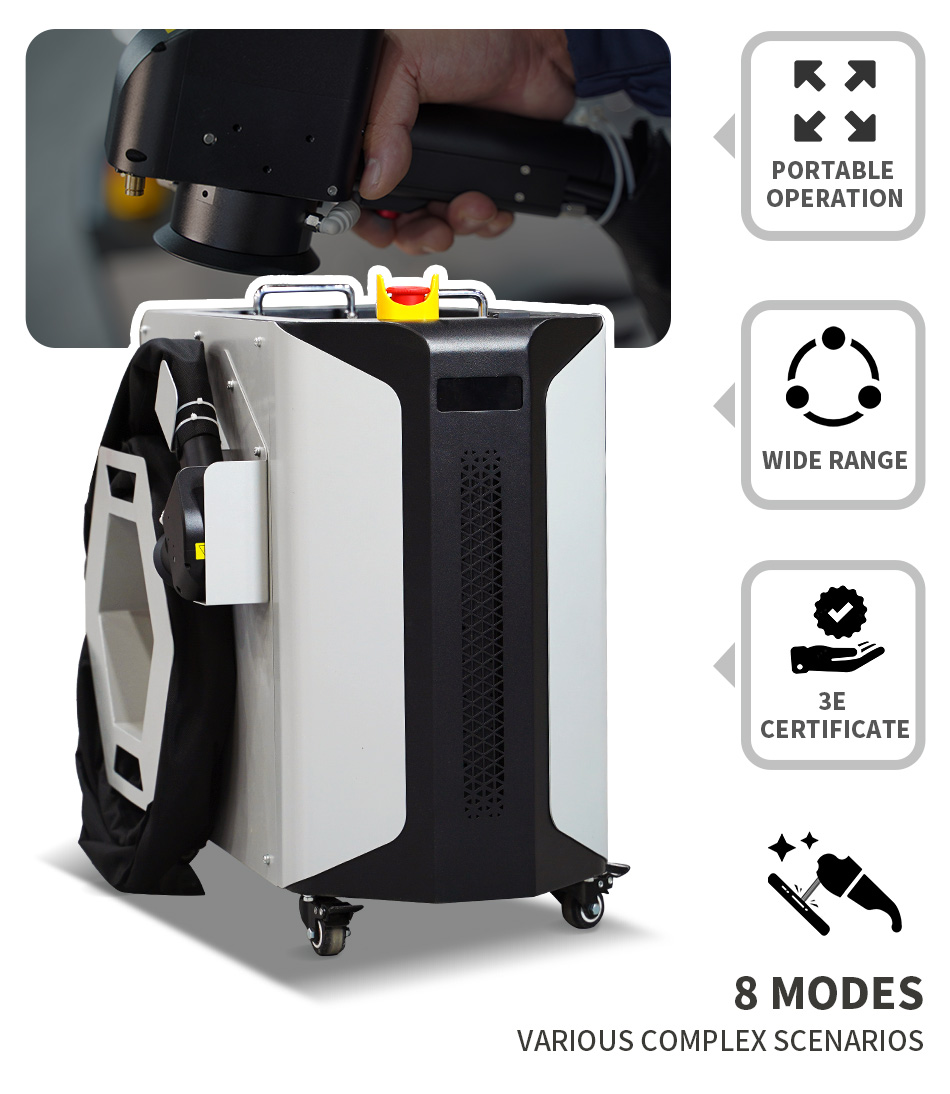 Laser Cleaning Machine for Rus - Industrial Laser Cleaning Equipment ulasan dan harga