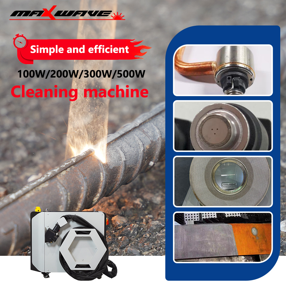 Maxwave 300W Laser Cleaner Por - Industrial Laser Cleaning Equipment ulasan dan harga