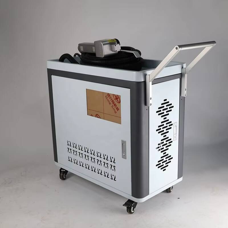 100 Watt Pulse Fiber Laser Cle - Industrial Laser Cleaning Equipment ulasan dan harga