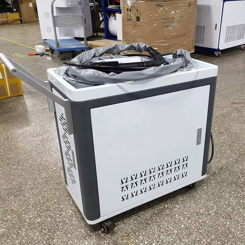 100 Watt Pulse Fiber Laser Cle - Industrial Laser Cleaning Equipment ulasan dan harga