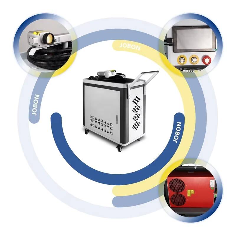 100 Watt Pulse Fiber Laser Cle - Industrial Laser Cleaning Equipment ulasan dan harga