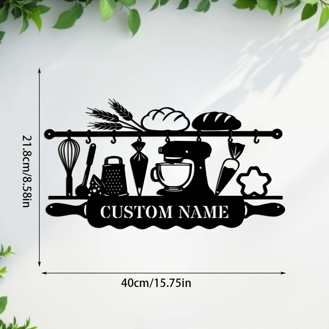 Personalized Kitchen Iron Wall - Industrial Laser Marker ulasan dan harga