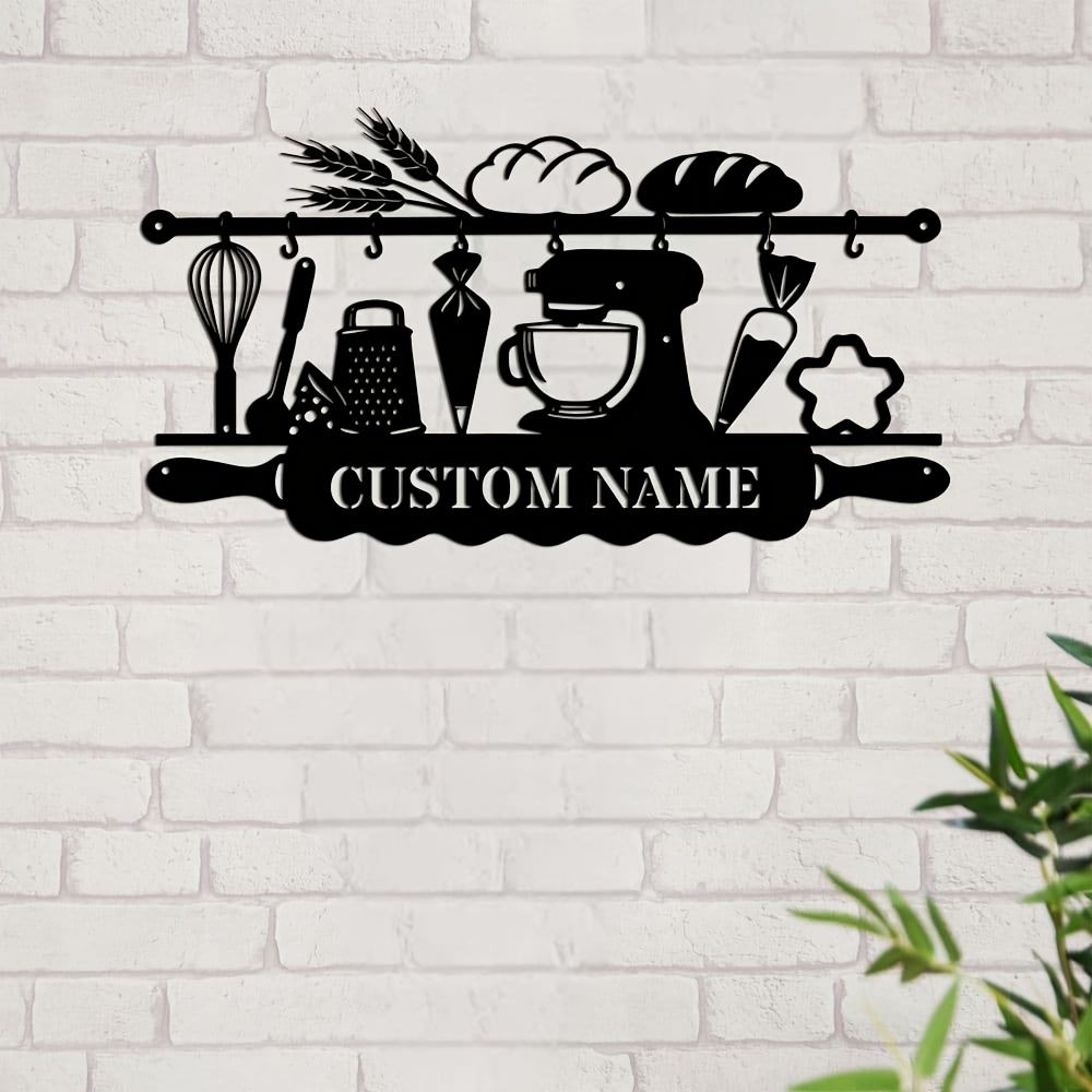 Personalized Kitchen Iron Wall - Industrial Laser Marker ulasan dan harga