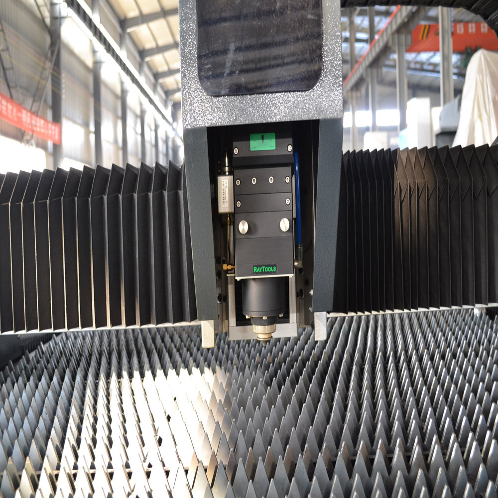 Heavy Duty Open Design Fiber L - Industrial Laser Metal Cutting Machine ulasan dan harga