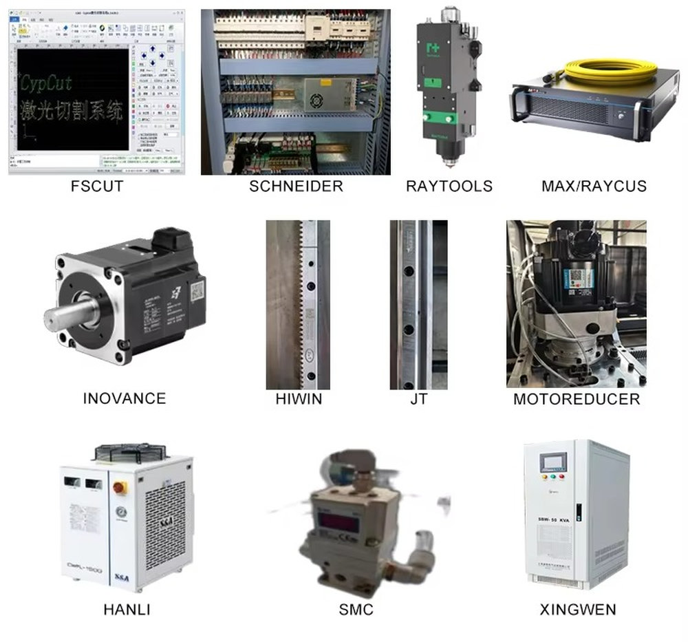 Heavy Duty Open Design Fiber L - Industrial Laser Metal Cutting Machine ulasan dan harga