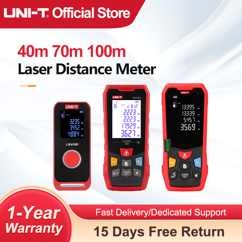 UNI-T Laser Rangefinder 40m 60 - Industrial Laser Distance Sensor ulasan dan harga