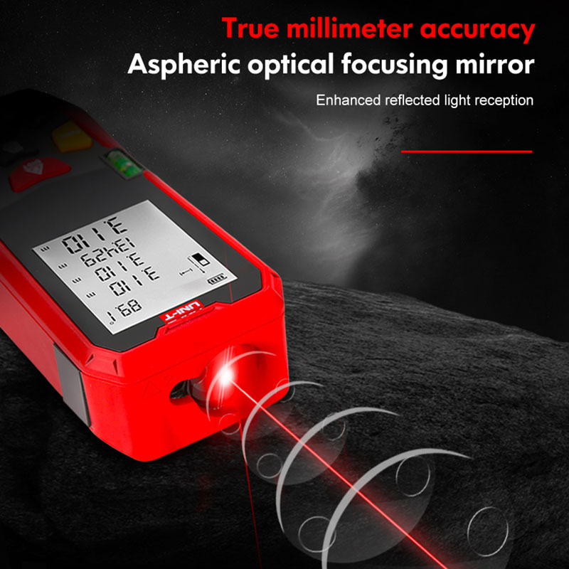 UNI-T Laser Rangefinder 40m 60 - Industrial Laser Distance Sensor ulasan dan harga
