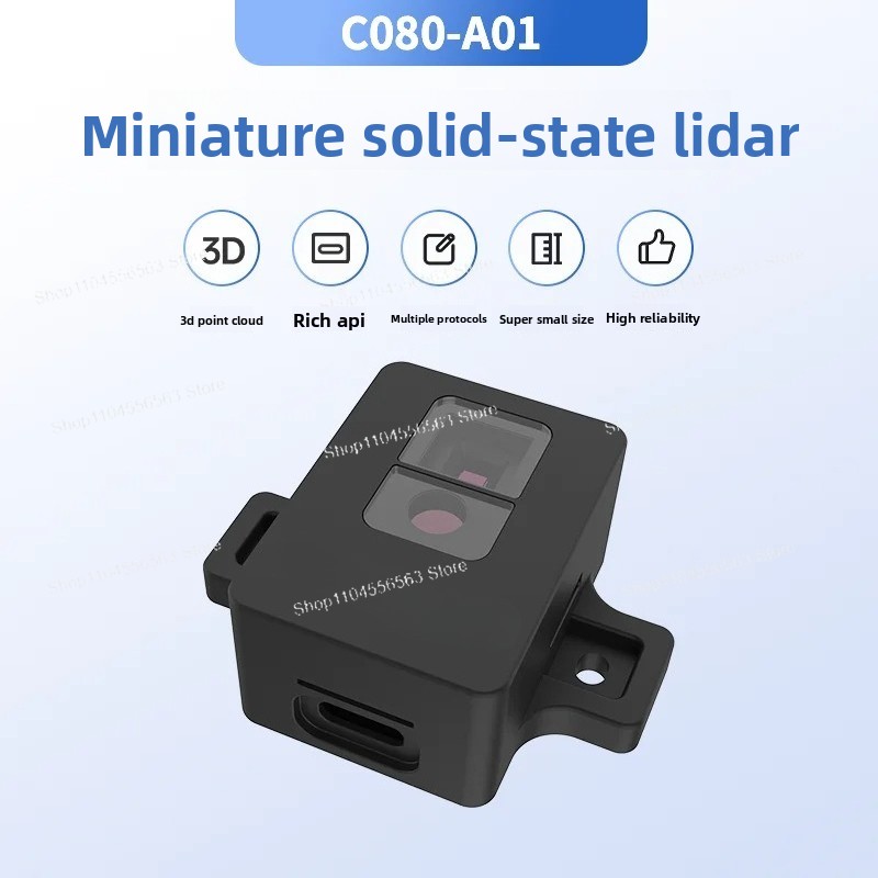 C080-A01 Solid State LiDAR Min - Industrial Laser Scanner ulasan dan harga