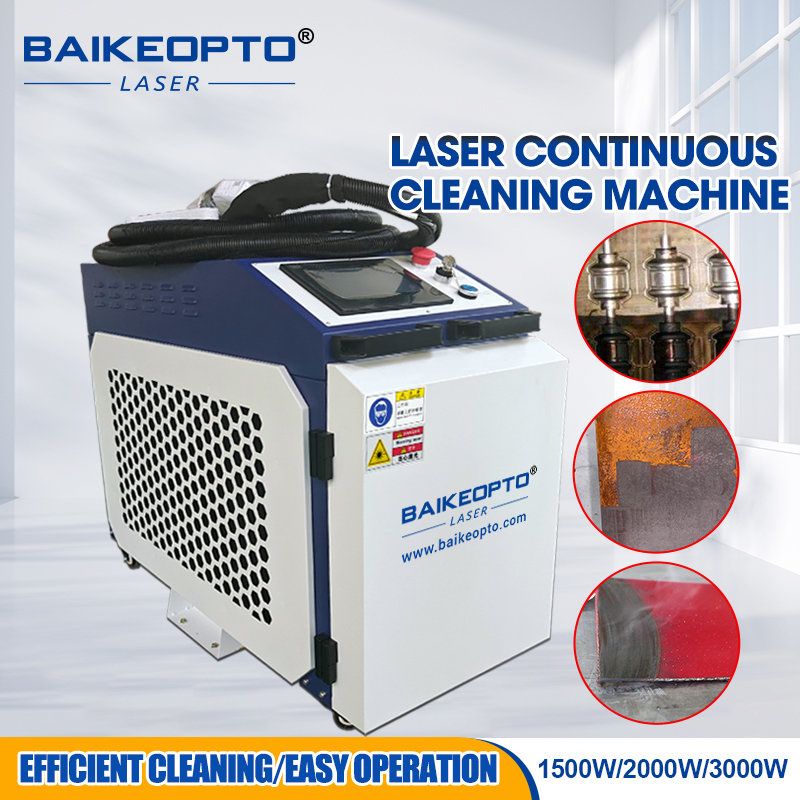 Continuous Fiber Laser Cleanin - Industrial Laser Cleaning Equipment ulasan dan harga