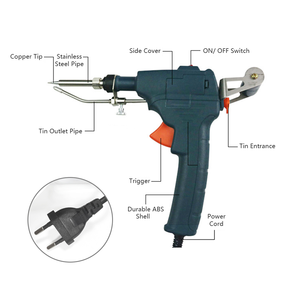 60W Handheld Soldering Gun Int - Industrial Laser Welding Tool ulasan dan harga