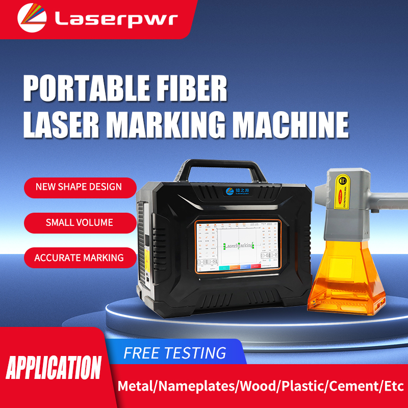 LZY 20W Mini Portable Fiber La - Industrial Laser Marking Machine ulasan dan harga