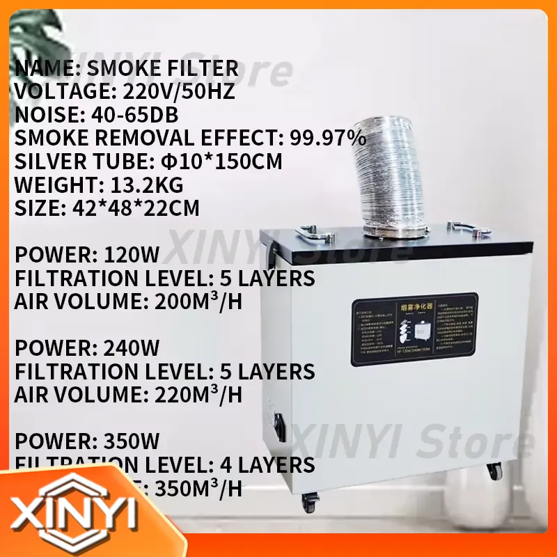 New Style 240W Pure Air Fume E - Industrial Laser Marking Machine ulasan dan harga